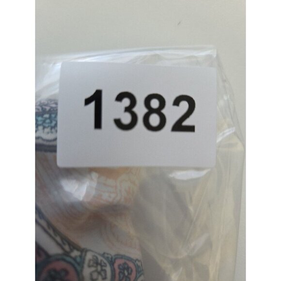 Chicos Womens 2 (Large) Multi Color Paisley No-Iron Button Down Tunic Shirt - Picture 5 of 5